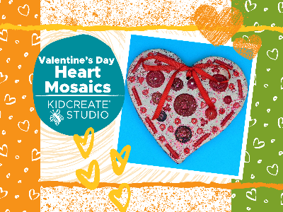 Wednesday Workshop - Valentine's Day Heart Mosaics (5-10 Years)
