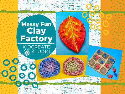 Messy Fun Clay Factory (4-12 years) 